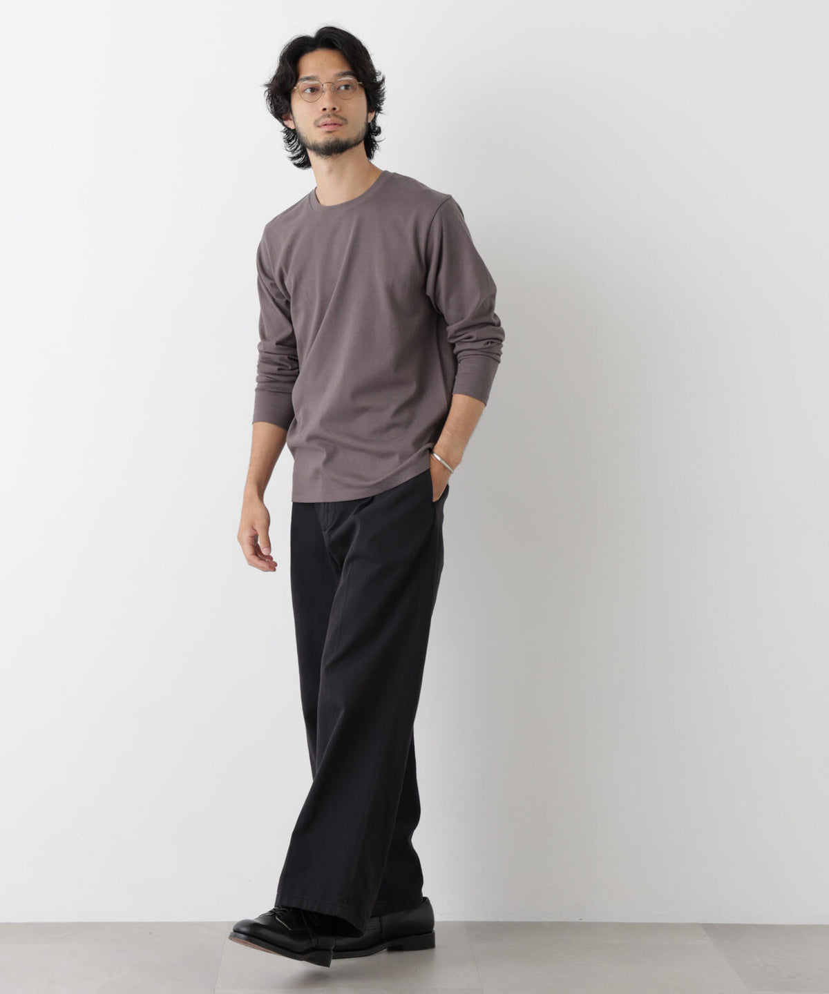 Anti Soaked(R) 汗染み防止 クルーネックTシャツ