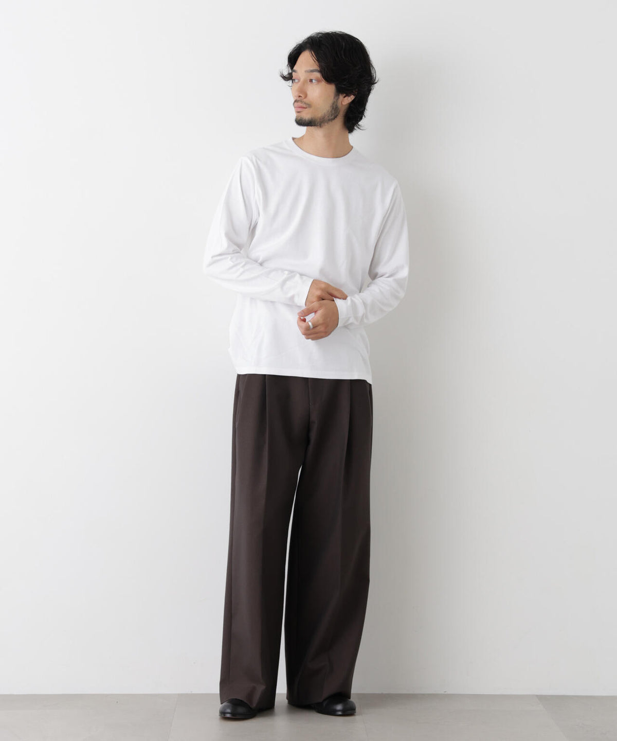 Anti Soaked(R) 汗染み防止 クルーネックTシャツ