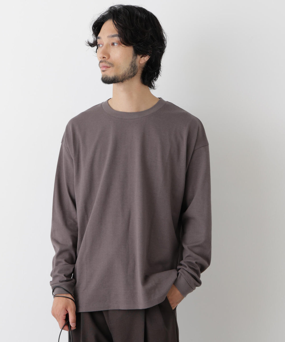 Anti Soaked(R)  汗染み防止 ビッグTシャツ 長袖