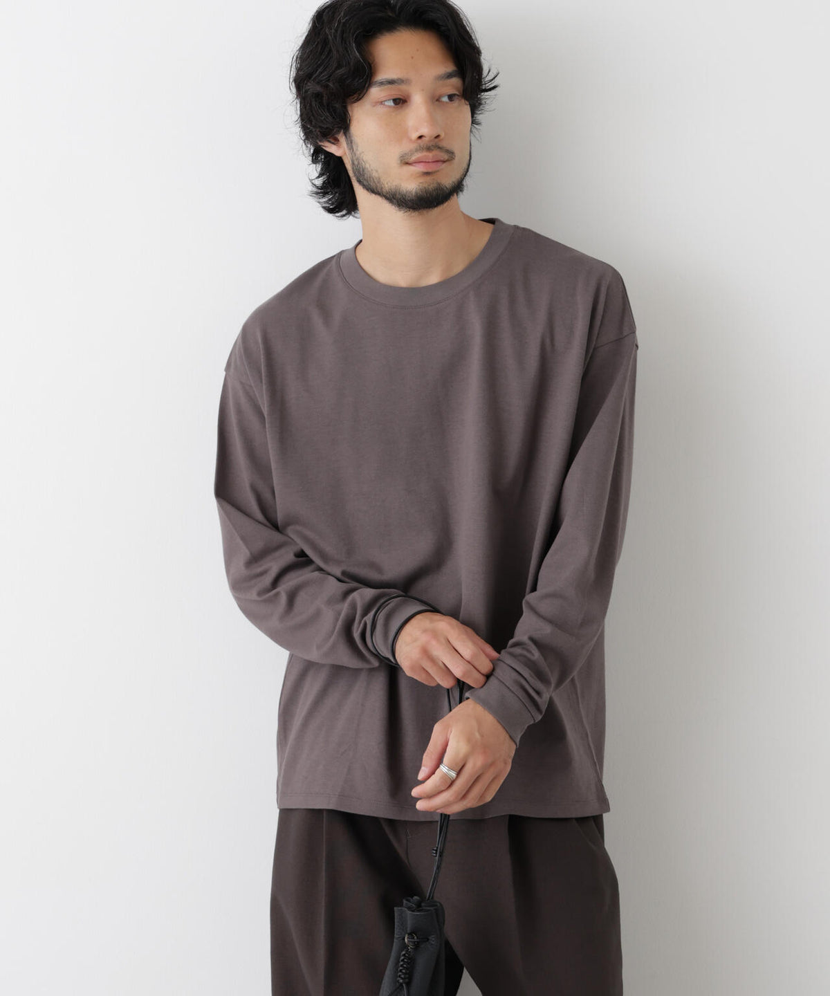 Anti Soaked(R)  汗染み防止 ビッグTシャツ 長袖