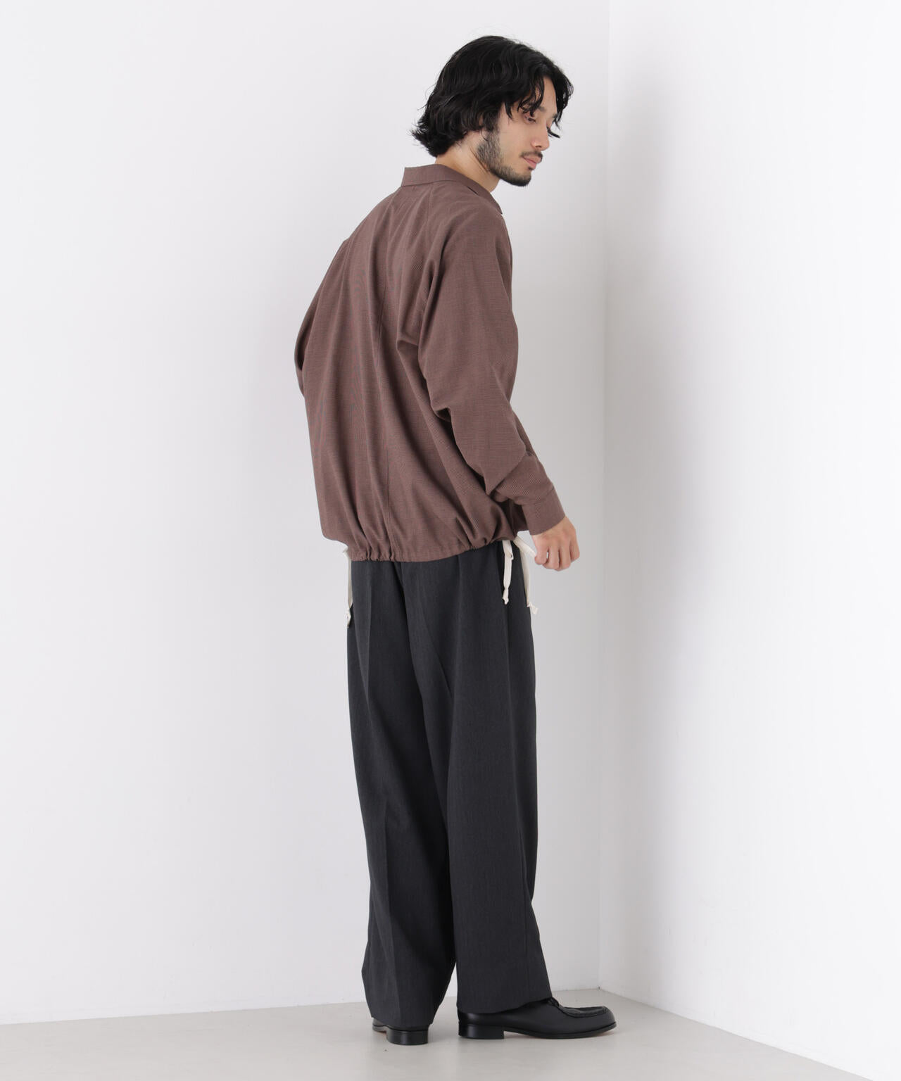 ｢OtoNANO｣ ヘリンボンワイドイージースラックス