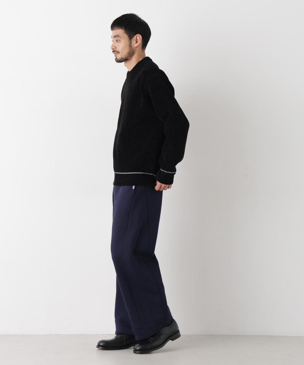 ｢PLAYFUL CODE｣ コアフリース裏起毛ストレートパンツ