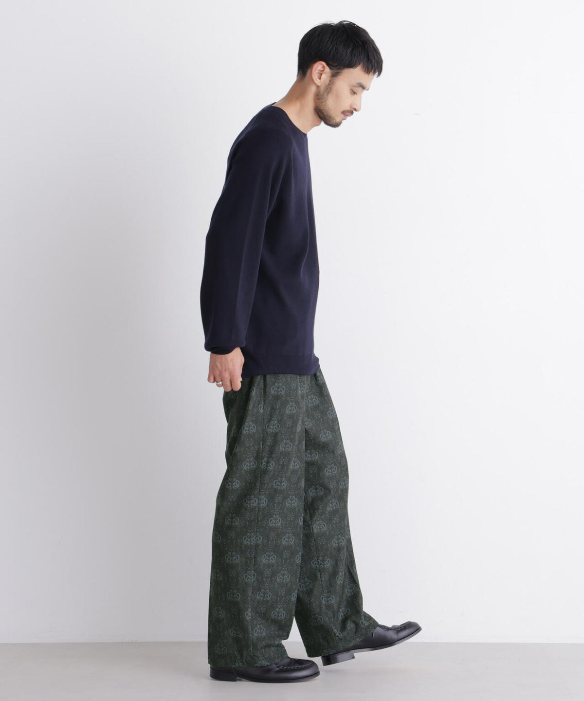 「OtoNANO」×masoret  1タックトラウザーズ