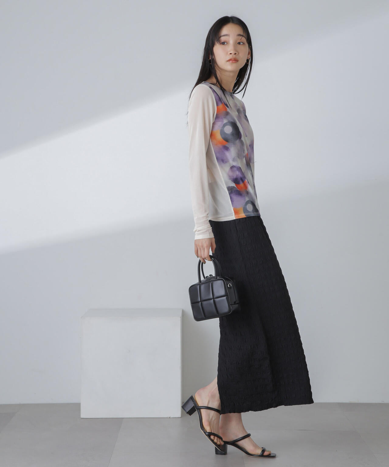 ストレッチチュール 前後2wayシアートップス