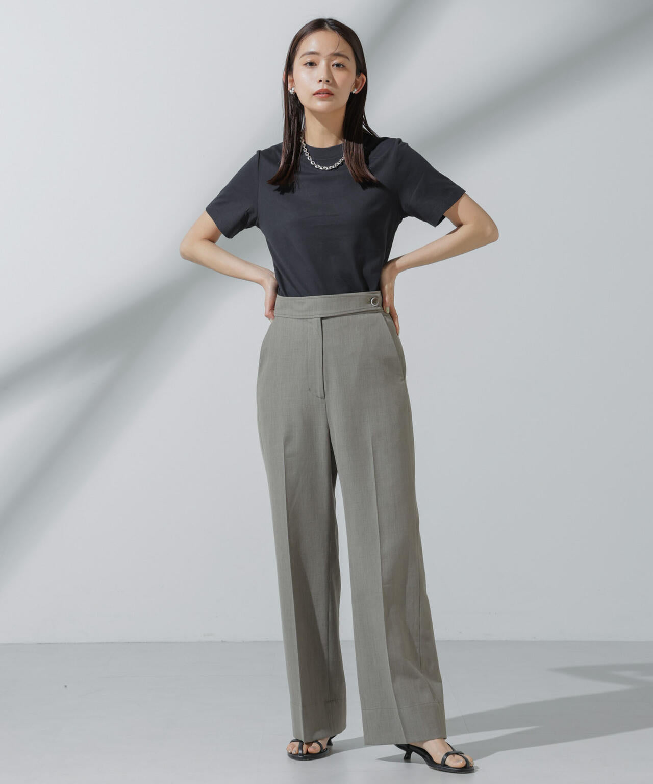 Anti Soaked(R) 汗染み防止 クルーネックTシャツ