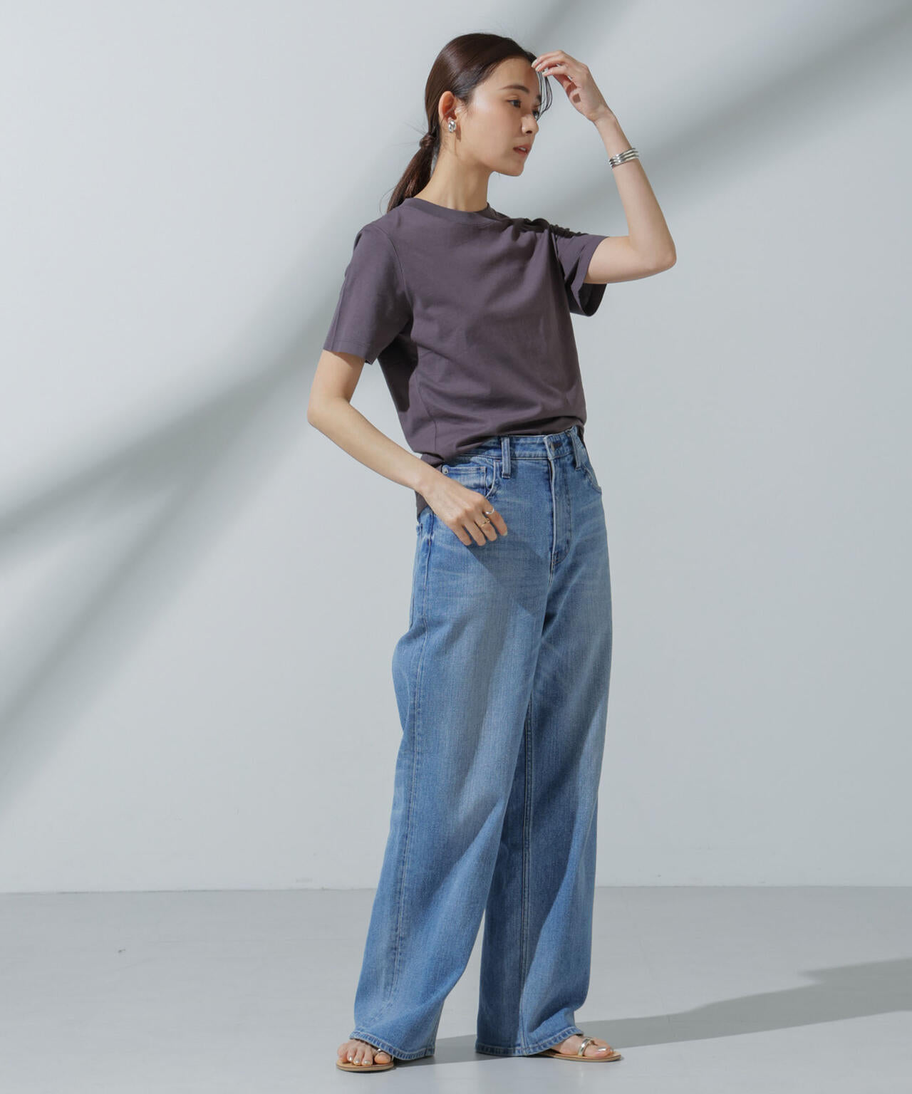 Anti Soaked(R) 汗染み防止 クルーネックTシャツ