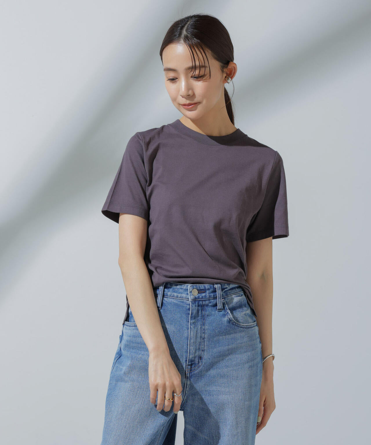 Anti Soaked(R) 汗染み防止 クルーネックTシャツ