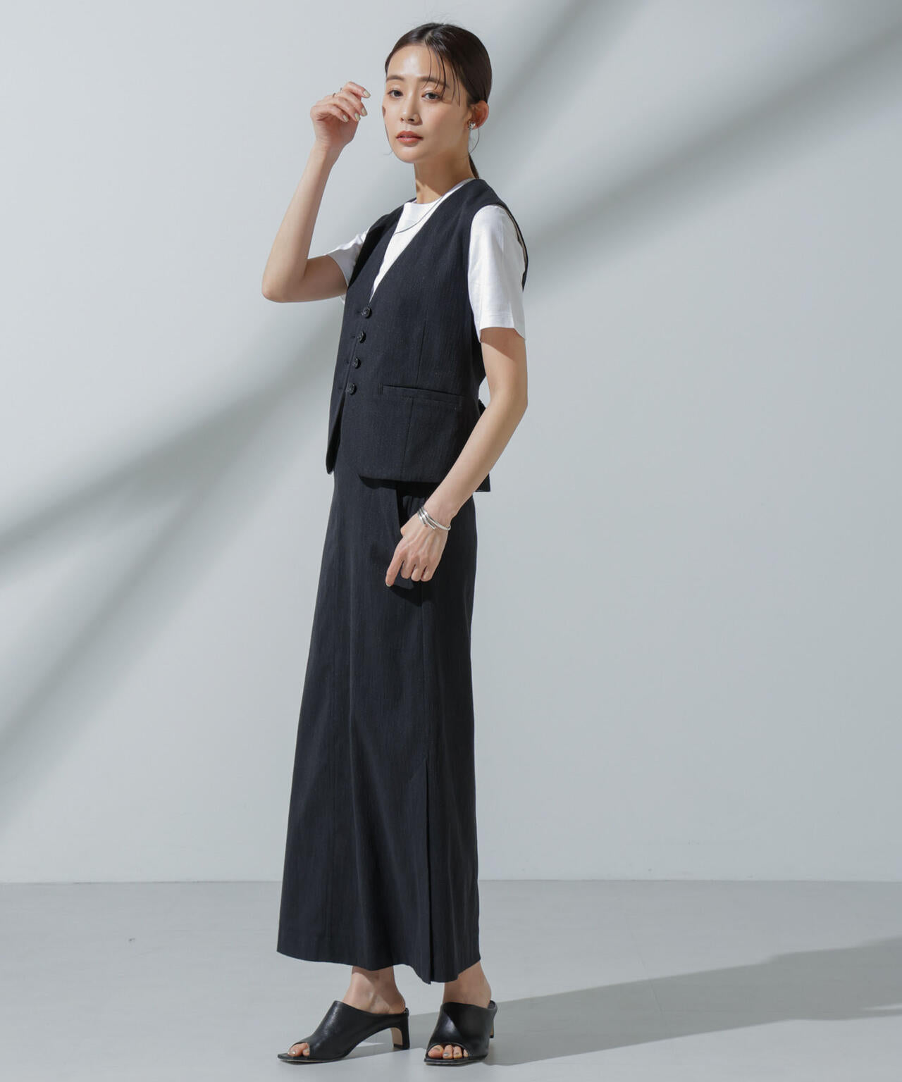Anti Soaked(R) 汗染み防止 クルーネックTシャツ