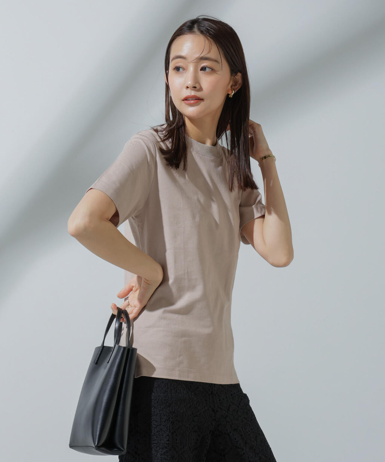 Anti Soaked(R) 汗染み防止 クルーネックTシャツ