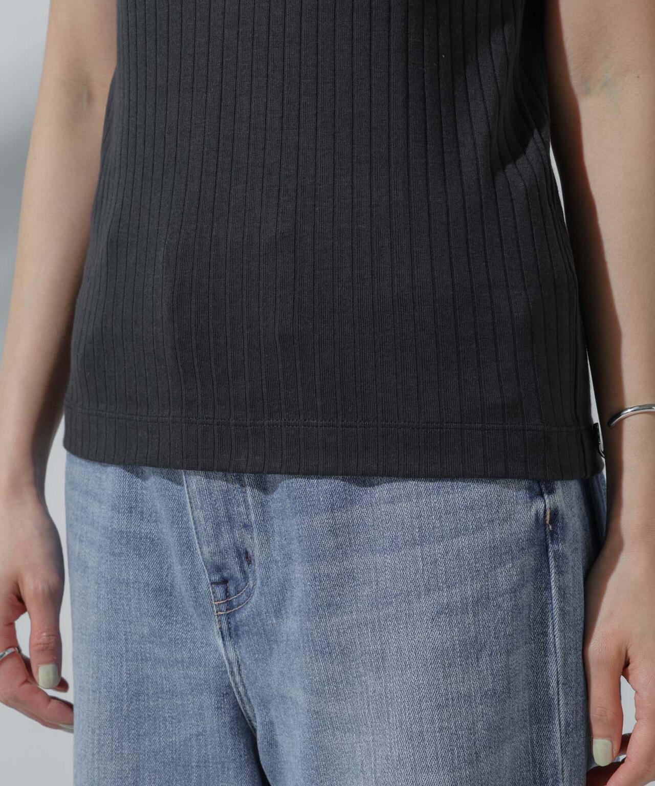 Anti Soaked(R) 汗染み防止 クルーネックリブTシャツ