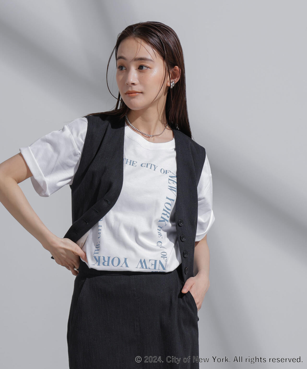 GOOD ROCK SPEED×Anti Soaked(R) 汗染み防止 NYC Tシャツ