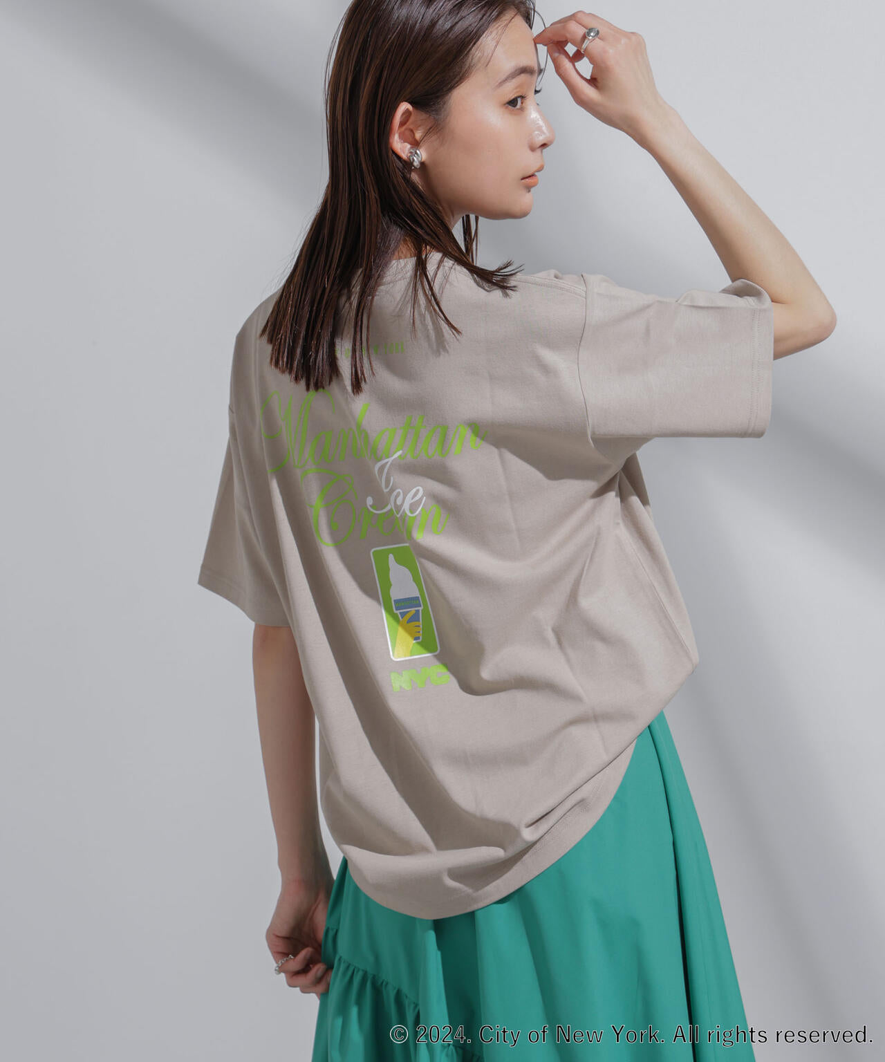 GOOD ROCK SPEED×Anti Soaked(R) 汗染み防止 NYC Tシャツ