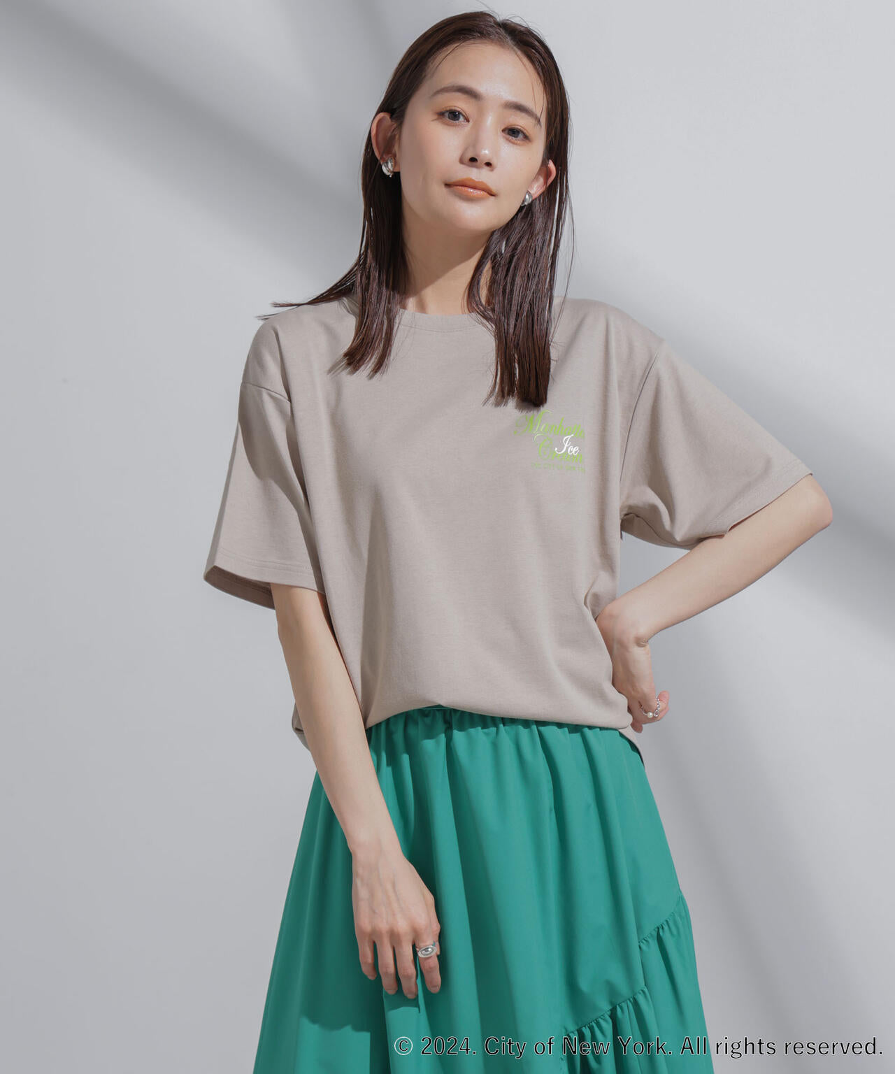GOOD ROCK SPEED×Anti Soaked(R) 汗染み防止 NYC Tシャツ