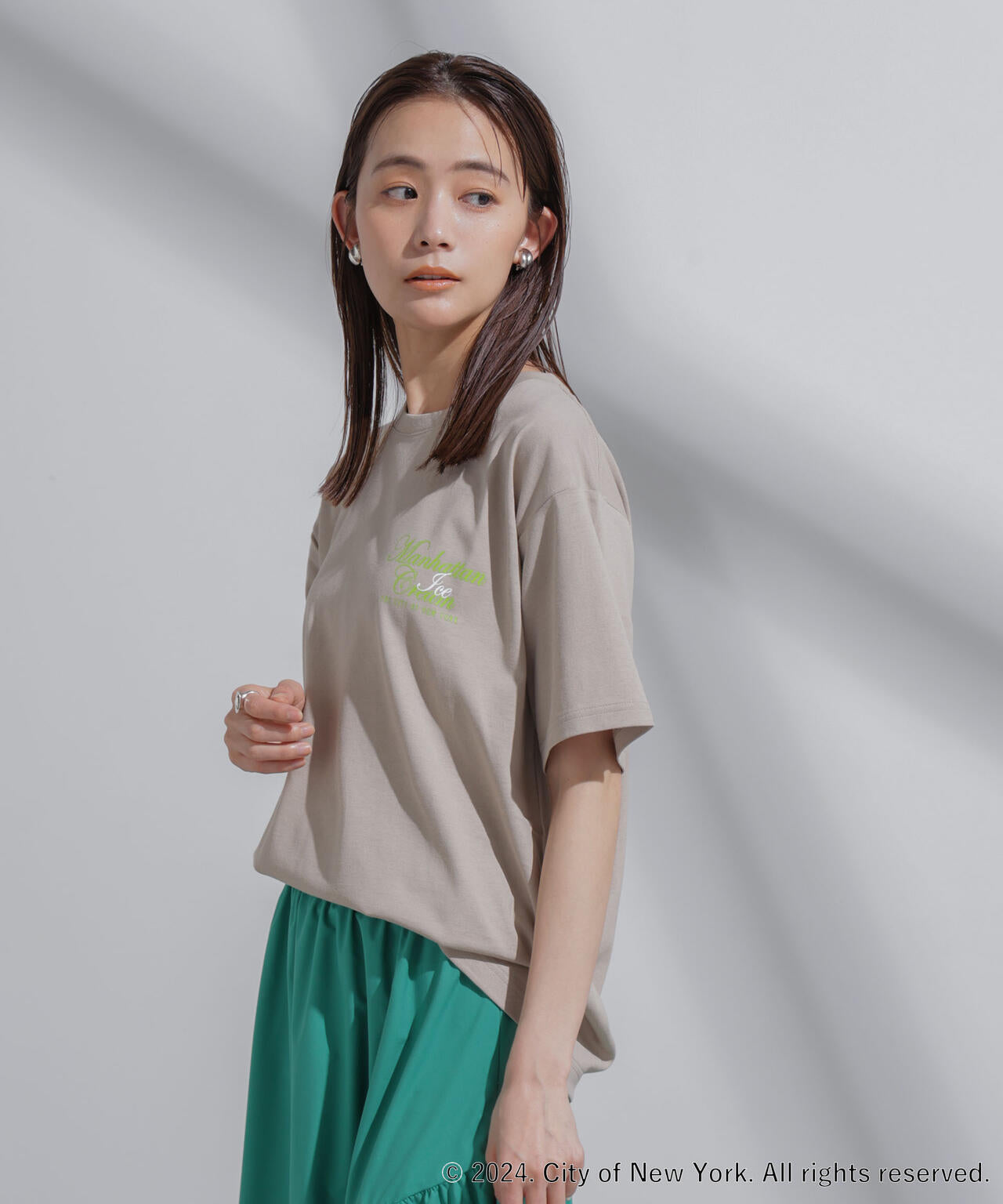 GOOD ROCK SPEED×Anti Soaked(R) 汗染み防止 NYC Tシャツ