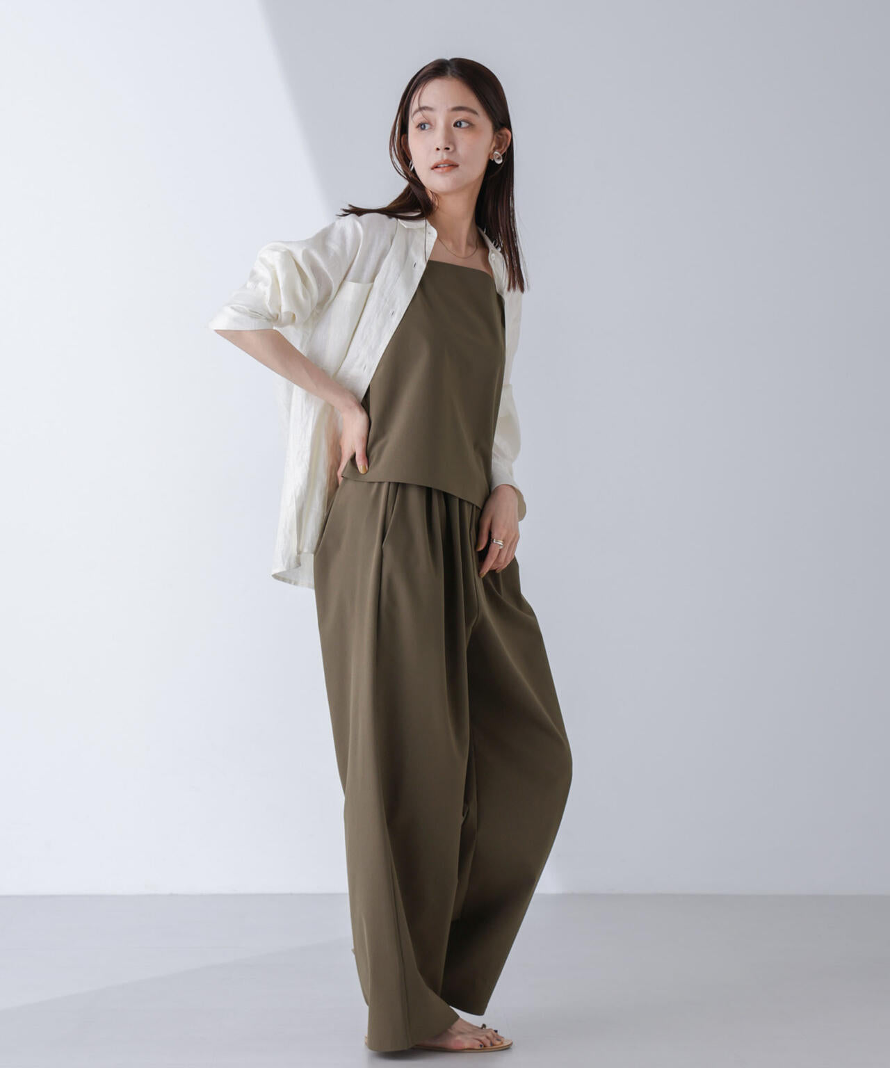 WATERSIDE＆DAILYWEAR/キャミセットアップ