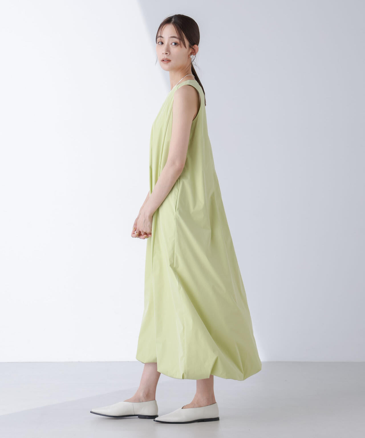 At PARK＆DAILYWEAR/ノースリバルーンワンピース