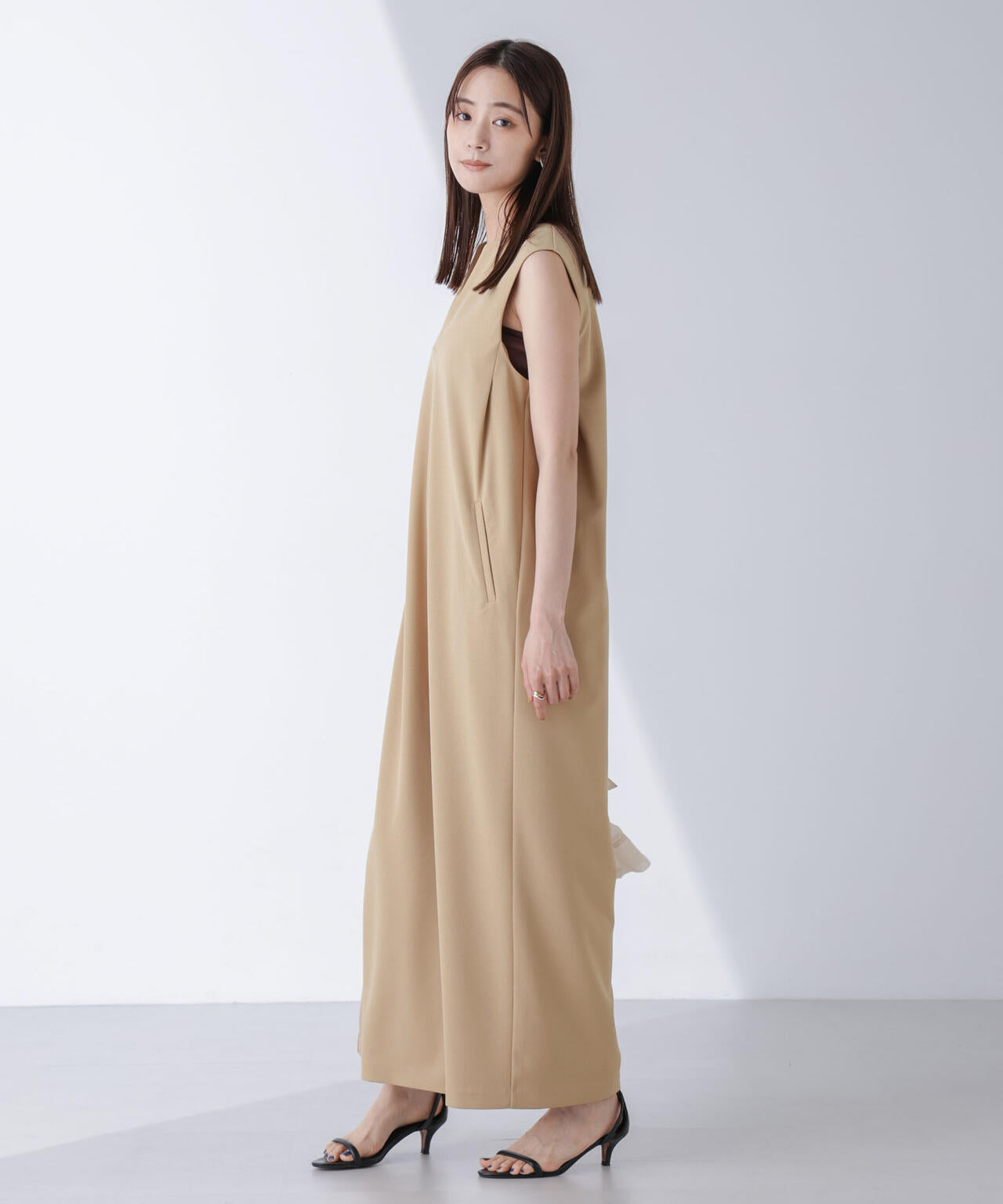AtPARK＆DAILYWEAR/カットジョーゼットサロペ