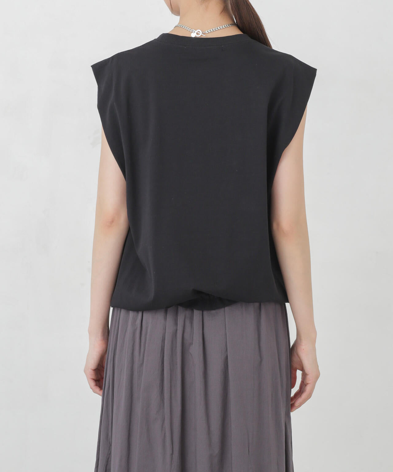 Polygiene ドロストカットトップス