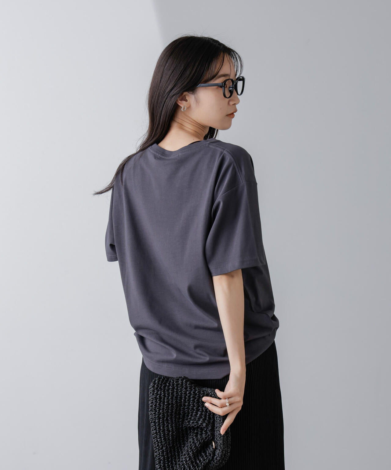 レタードグラフィックTシャツ