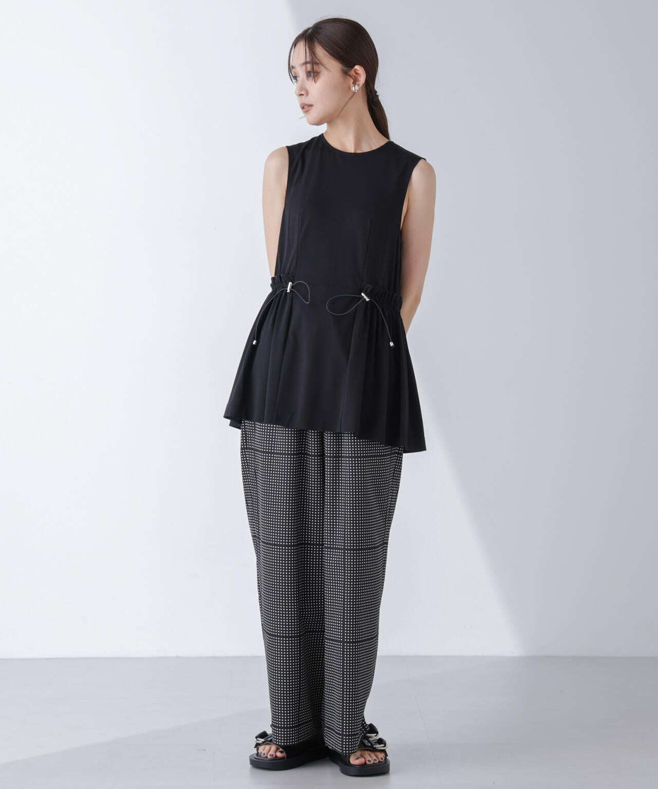 AtPARK＆DAILYWEAR/ドットプリントパンツ