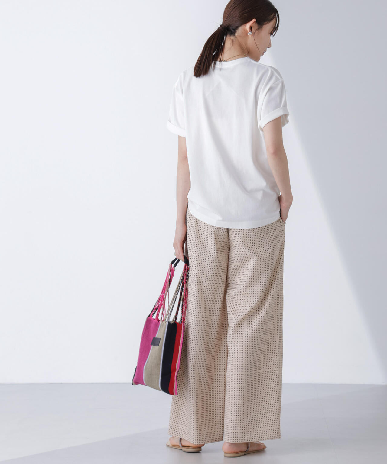 AtPARK＆DAILYWEAR/ドットプリントパンツ