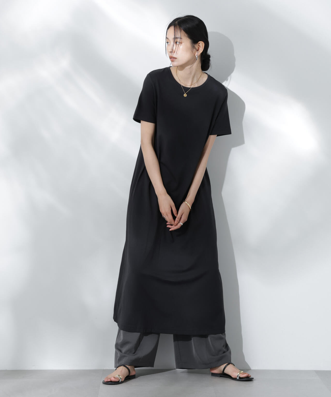 Anti Soaked(R) 汗染み防止フレアワンピース