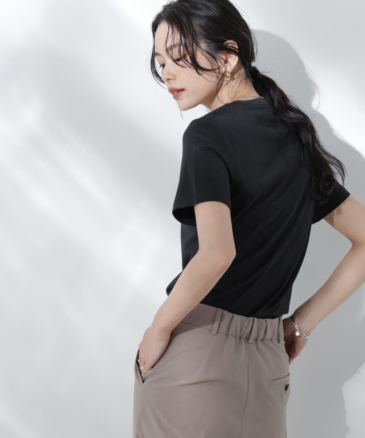 Anti Soaked(R) 汗染み防止クルーネックTシャツ