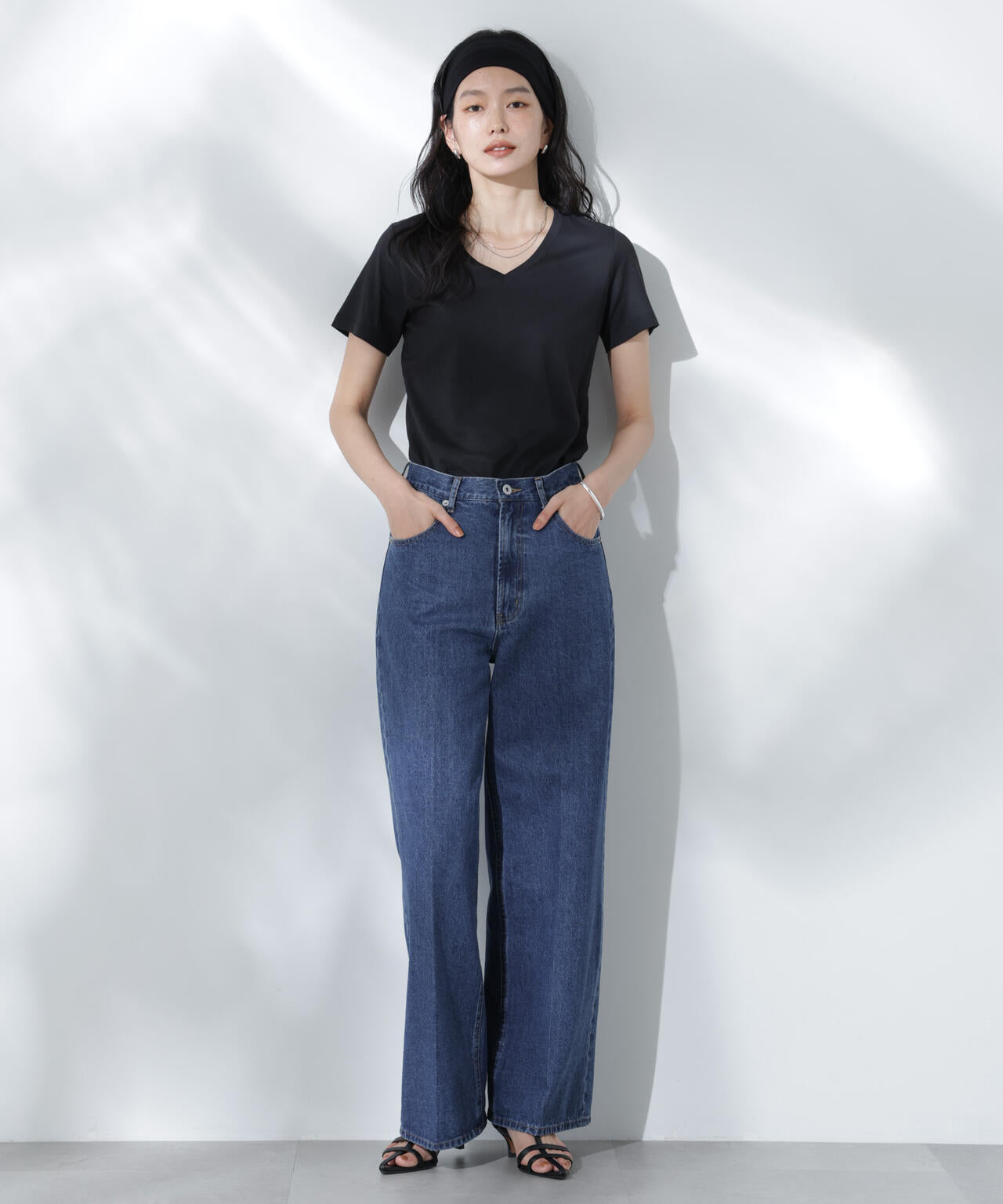 Anti Soaked(R) 汗染み防止VネックTシャツ