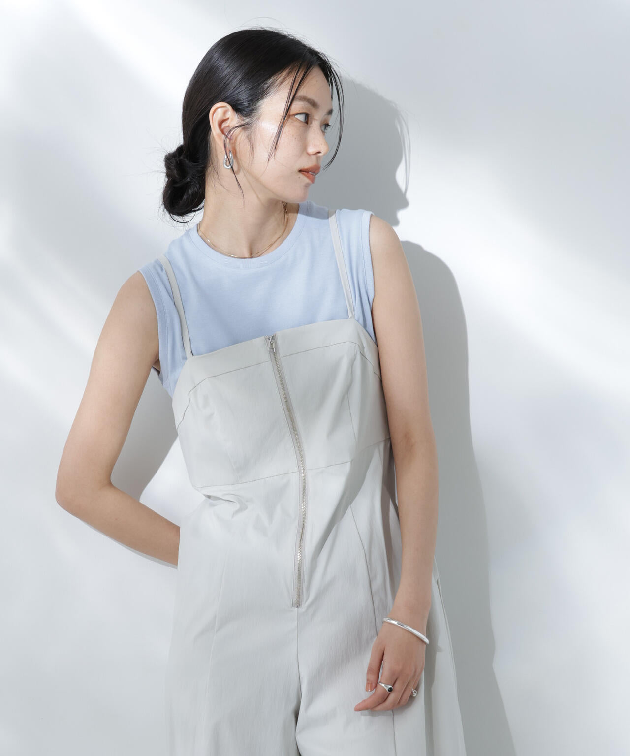 Anti Soaked(R) 汗染み防止カラフルノースリTシャツ