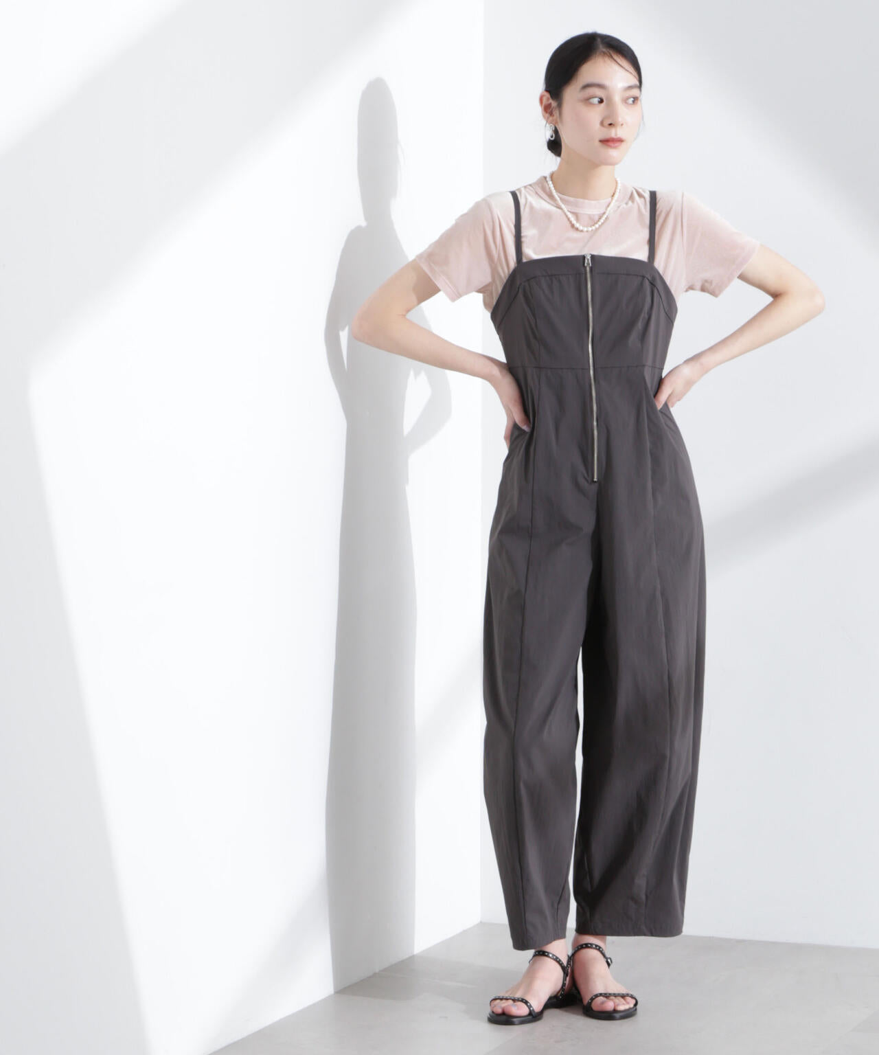 シアーベロアコンパクトTシャツ