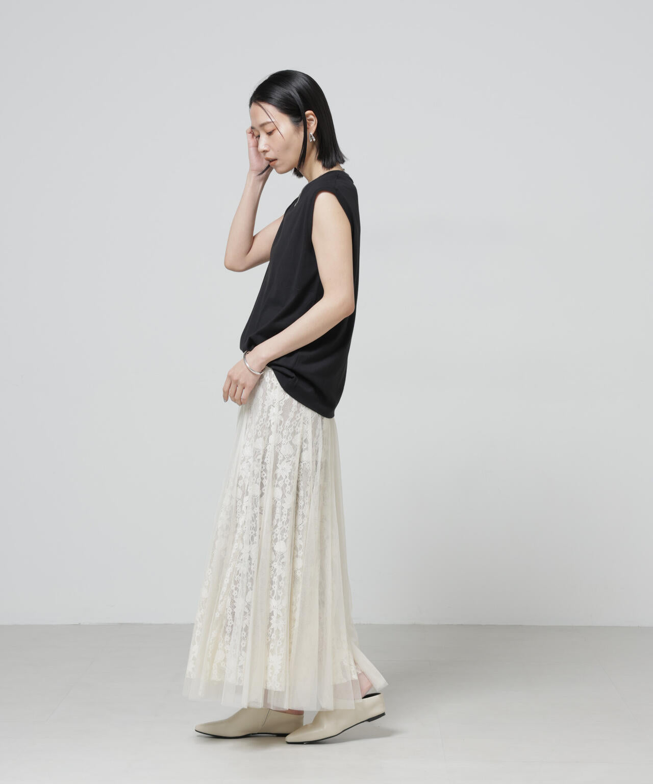 Anti Soaked(R) 汗染み防止ノースリーブTシャツ