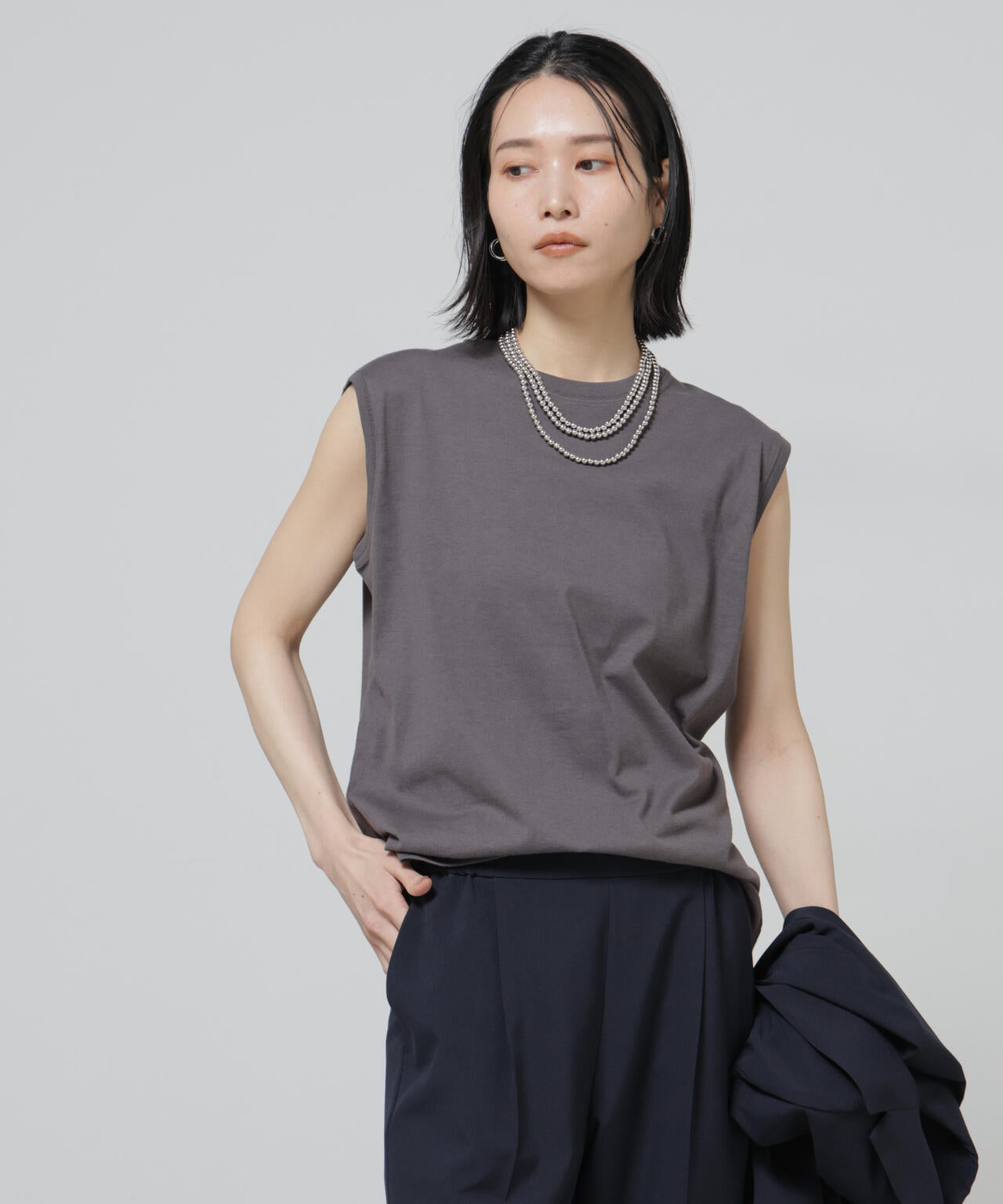 Anti Soaked(R) 汗染み防止ノースリーブTシャツ