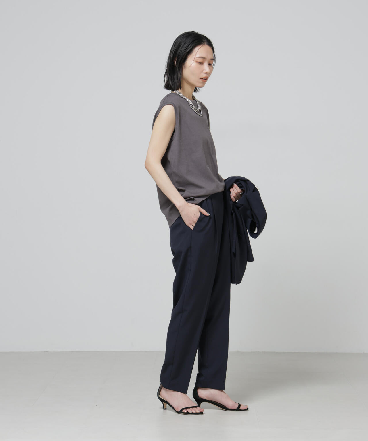 Anti Soaked(R) 汗染み防止ノースリーブTシャツ
