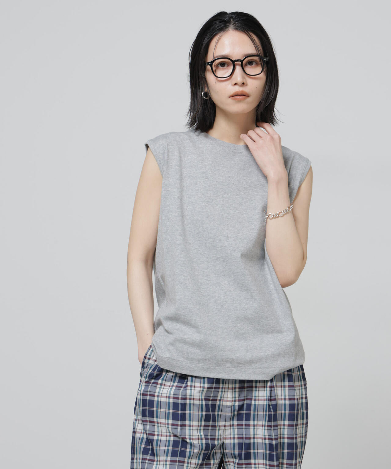Anti Soaked(R) 汗染み防止ノースリーブTシャツ
