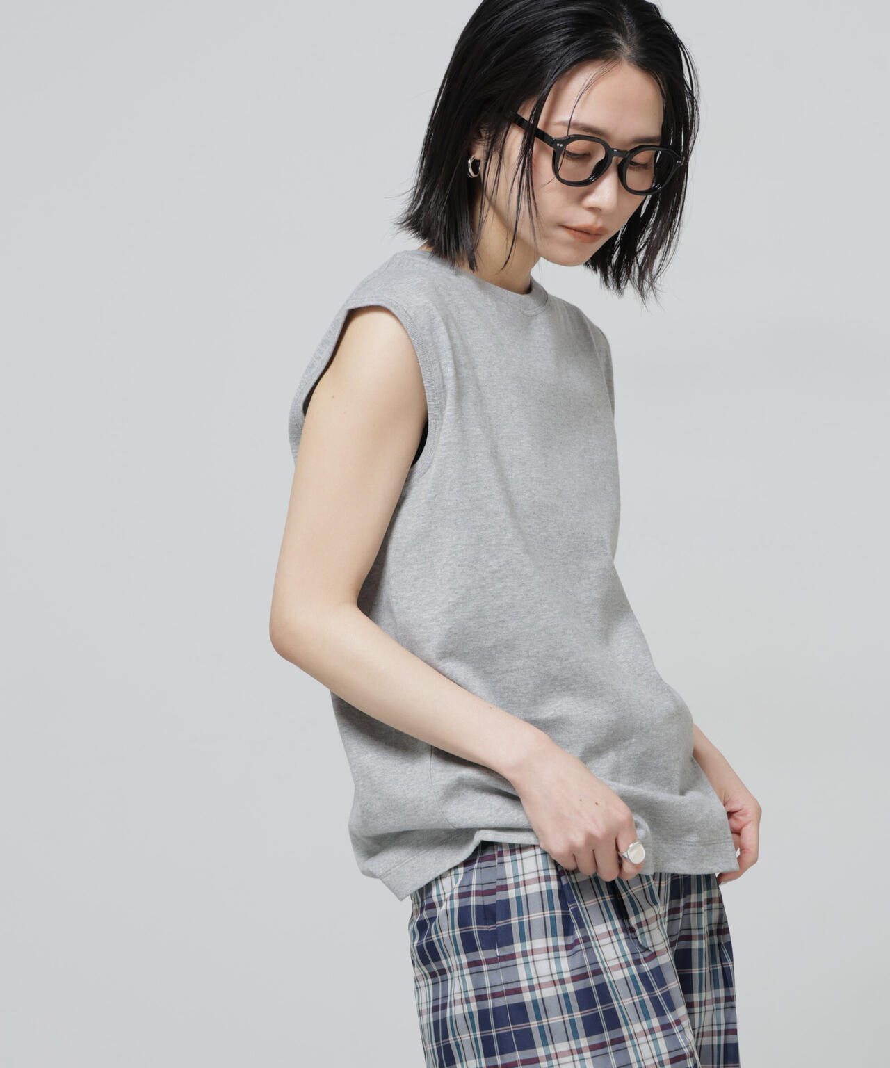 Anti Soaked(R) 汗染み防止ノースリーブTシャツ