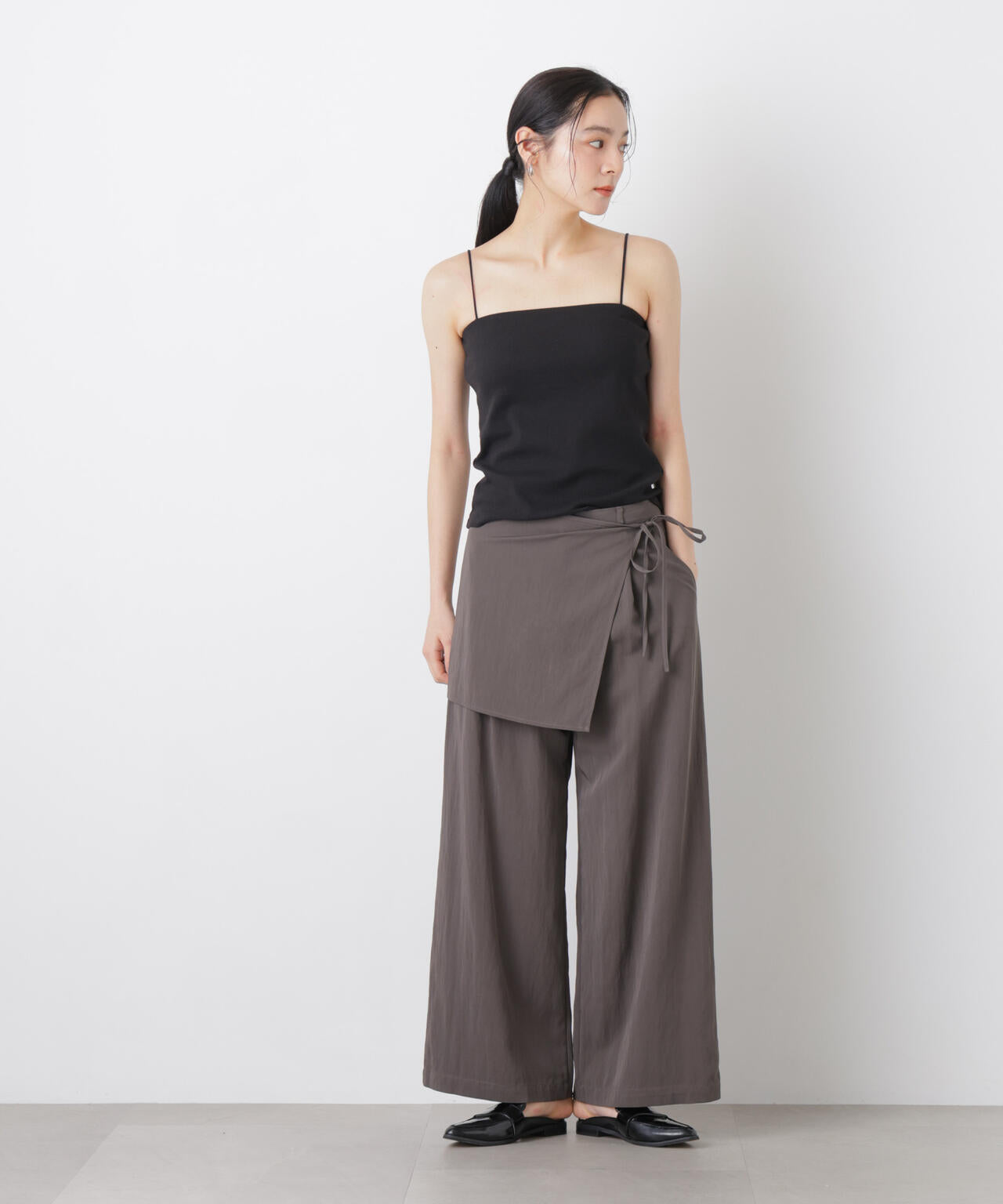 カップ付き2wayキャミベアトップ