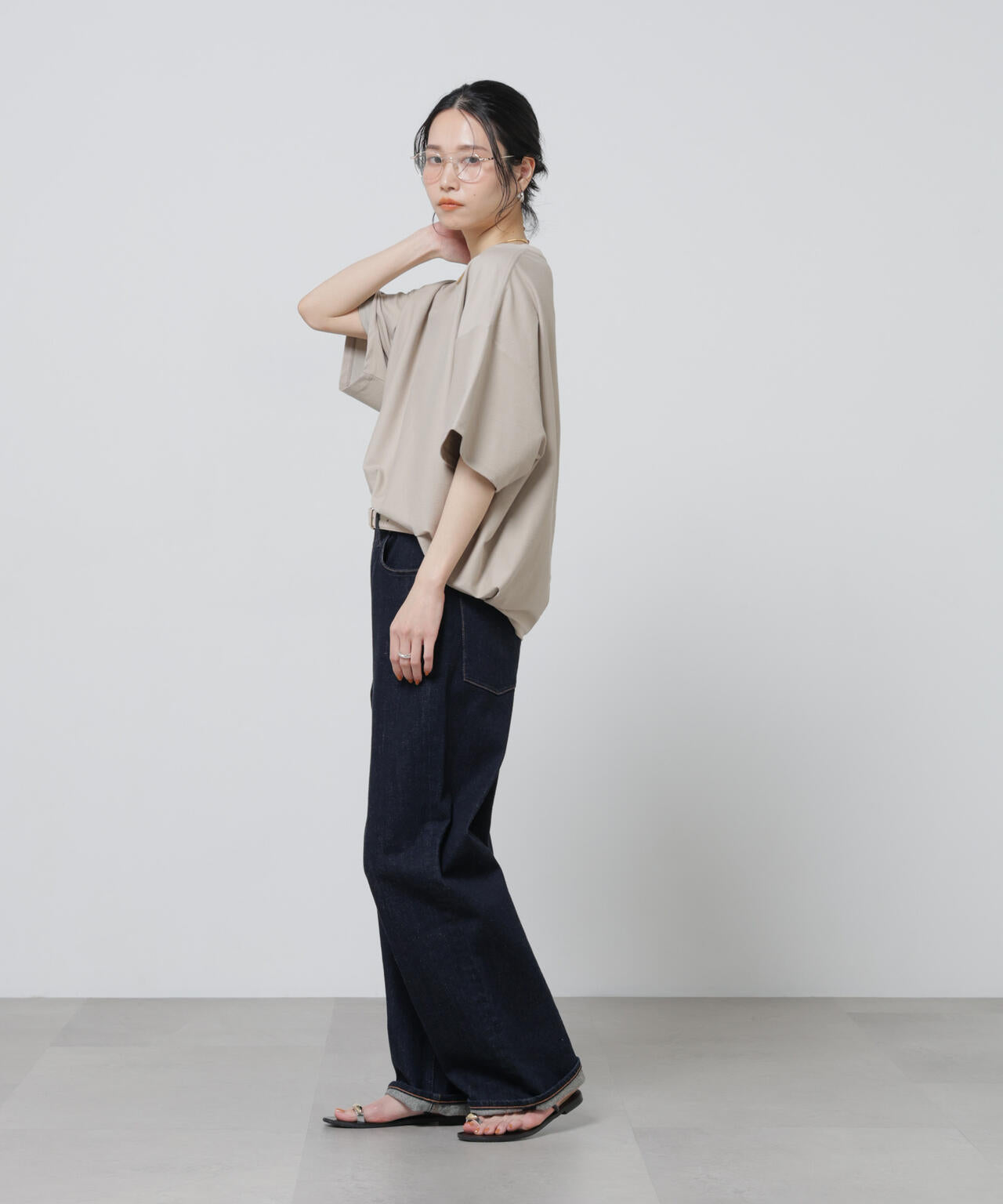 「Meaningful Continuity」coveross(R)ツイル調冷感プレーティング天竺Tシャツ