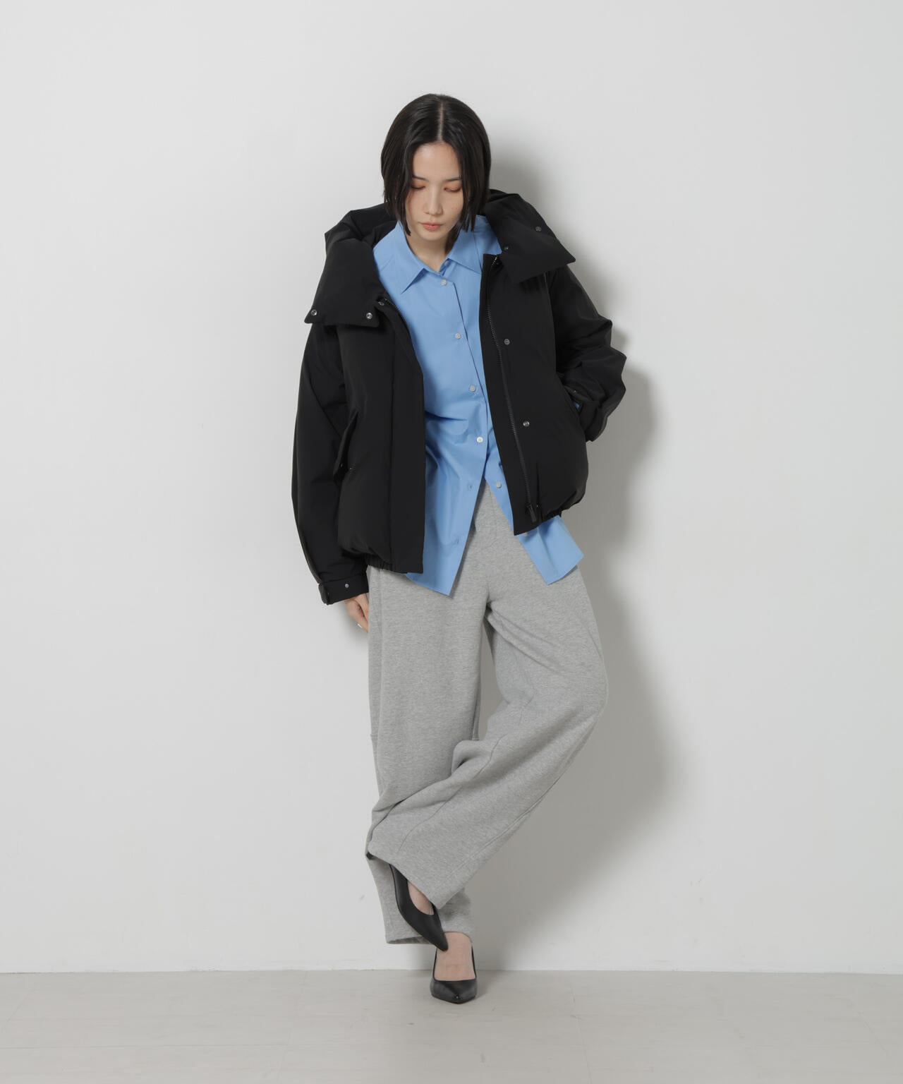 「西川ダウン(R)」ソロテックスショートダウン