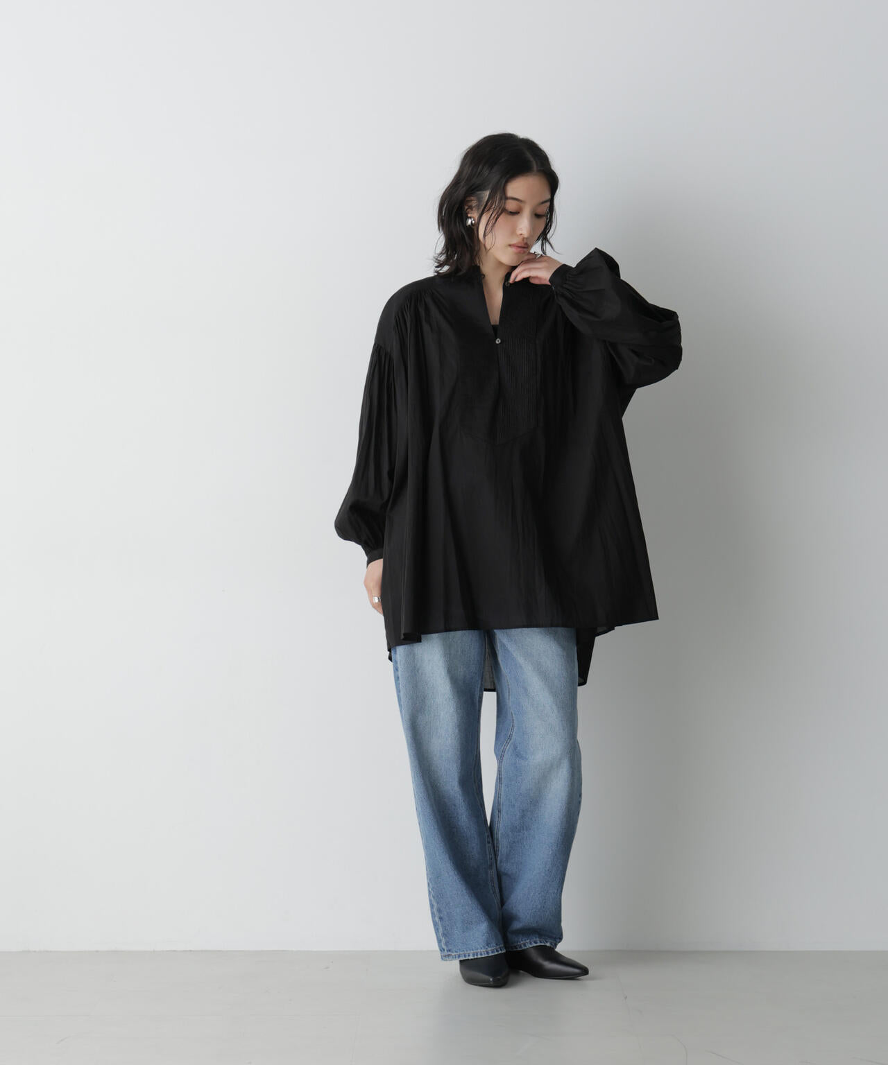 「STEVELOUR」インドコットンスキッパーチュニック