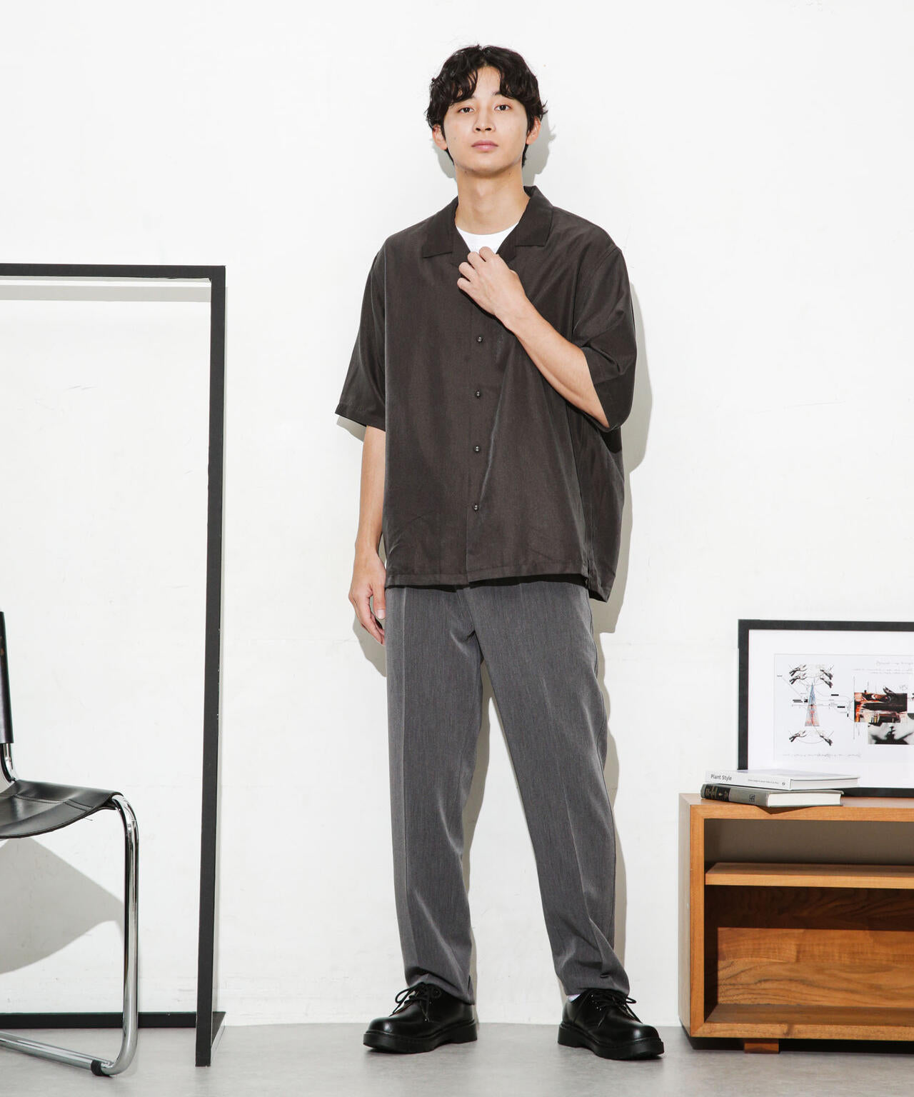 ALWAYS EASY ワンタックスラックス