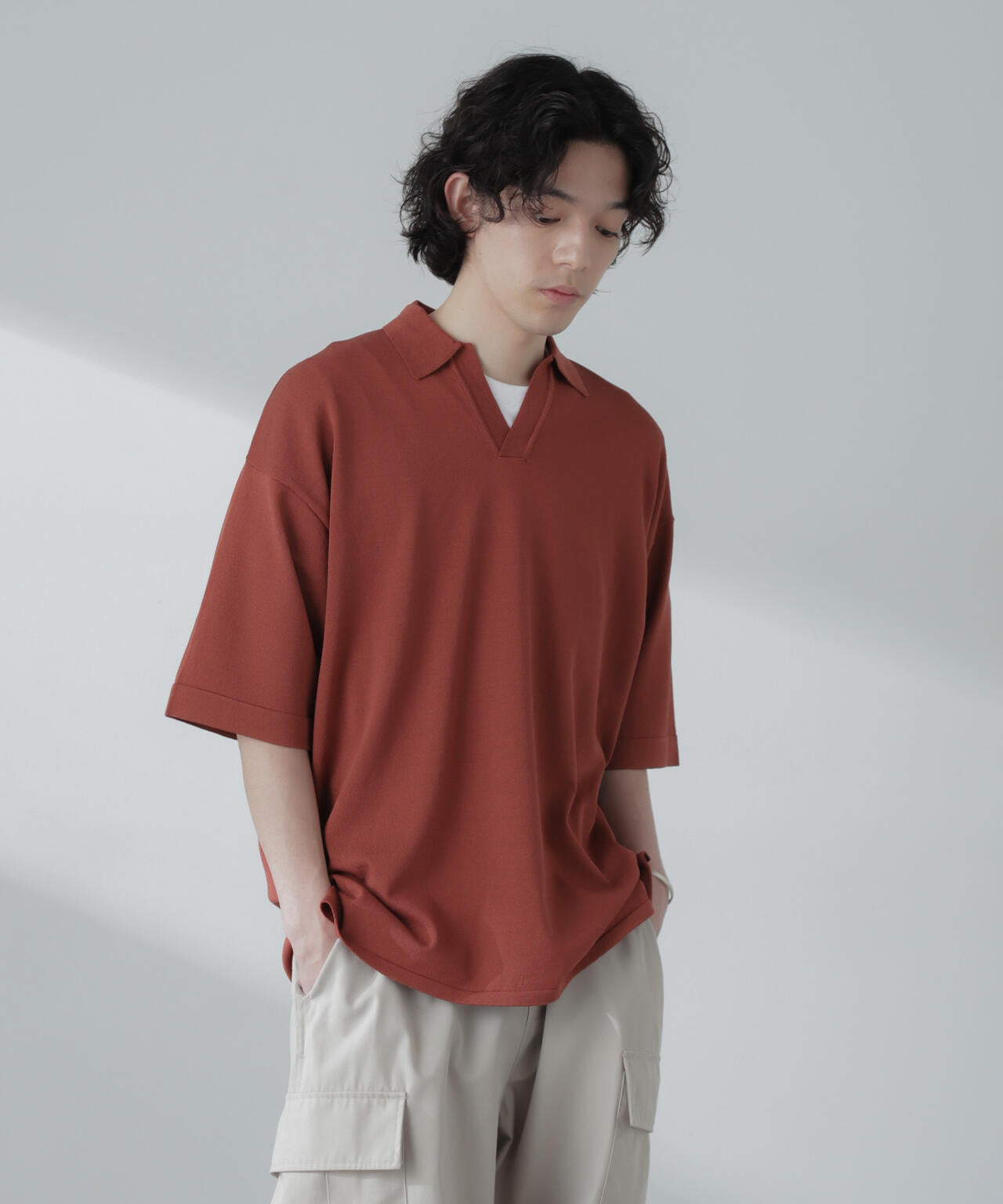 リラックススキッパーポロシャツ 半袖