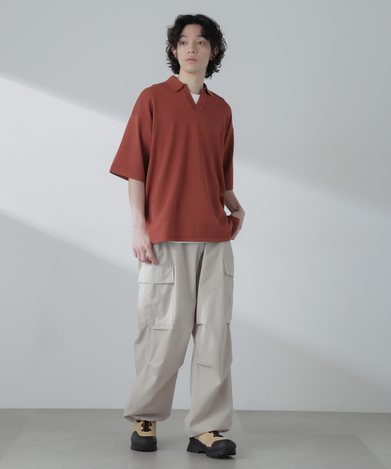 リラックススキッパーポロシャツ 半袖