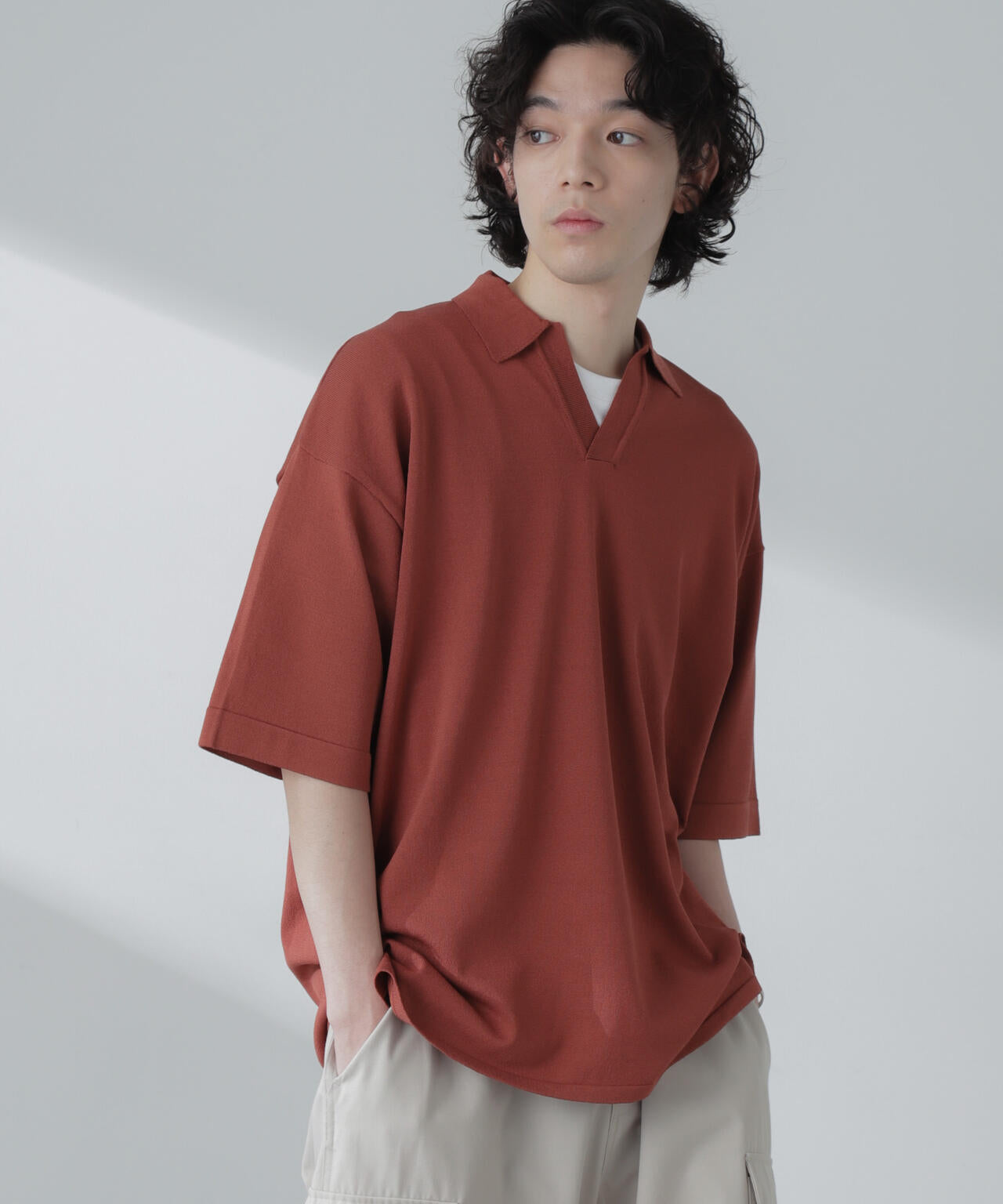 リラックススキッパーポロシャツ 半袖