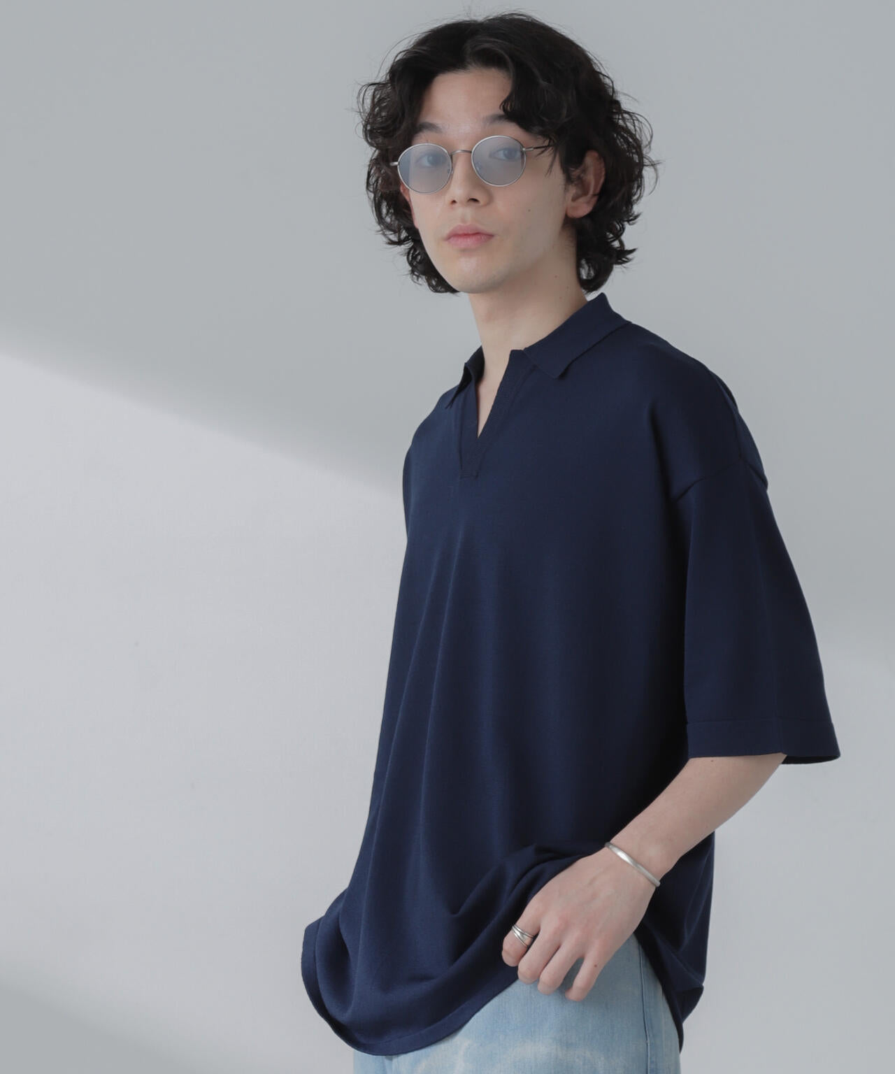 リラックススキッパーポロシャツ 半袖