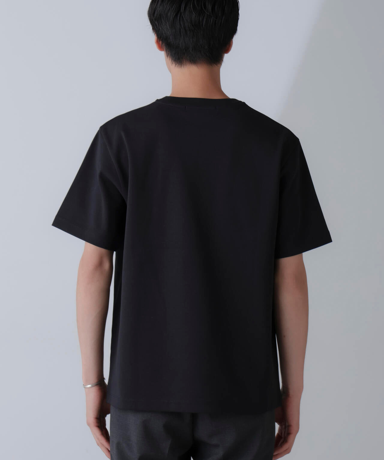 ダブルスムースクルーネックＴシャツ 半袖