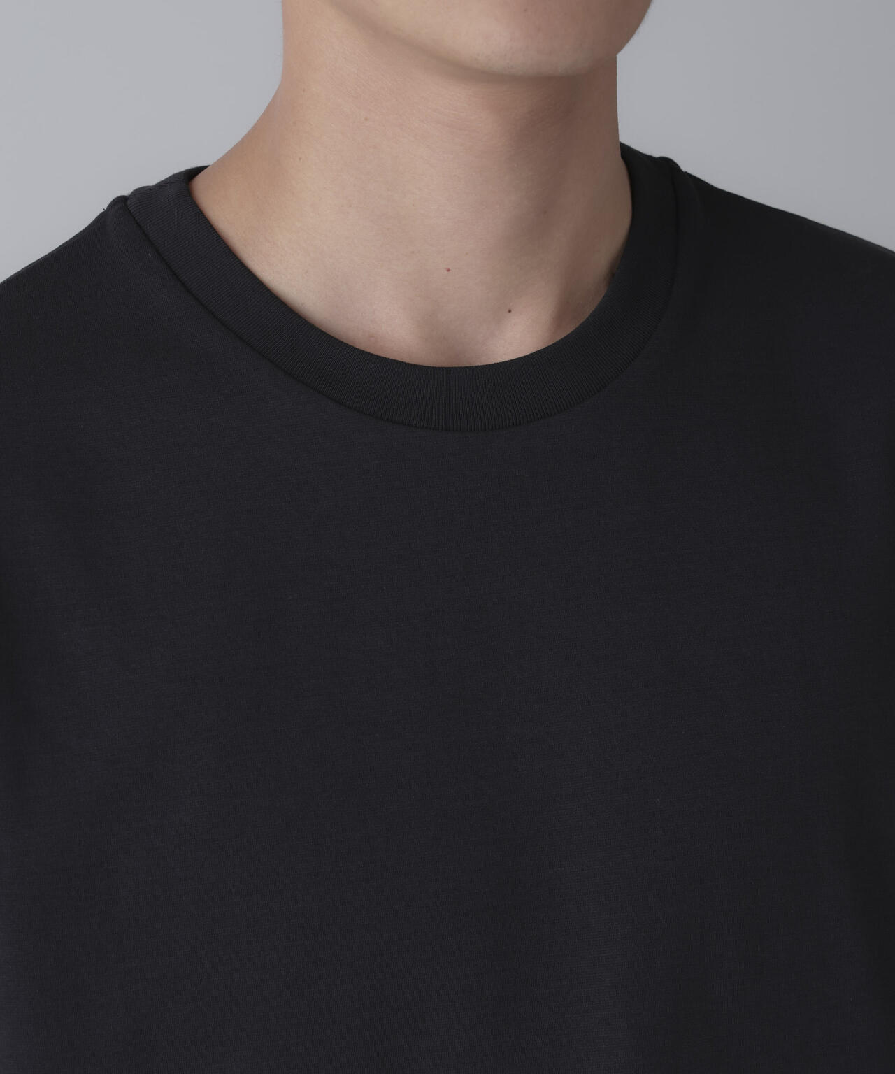 ダブルスムースクルーネックＴシャツ 半袖