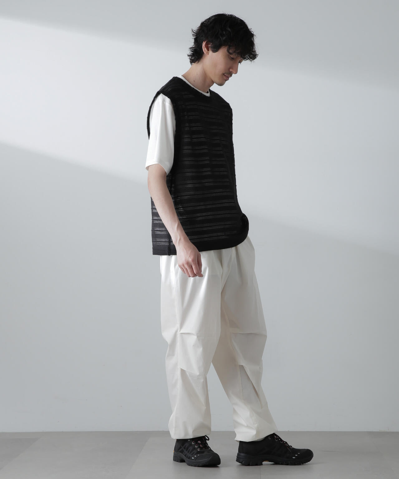 かぎ針アンサンブルTシャツ