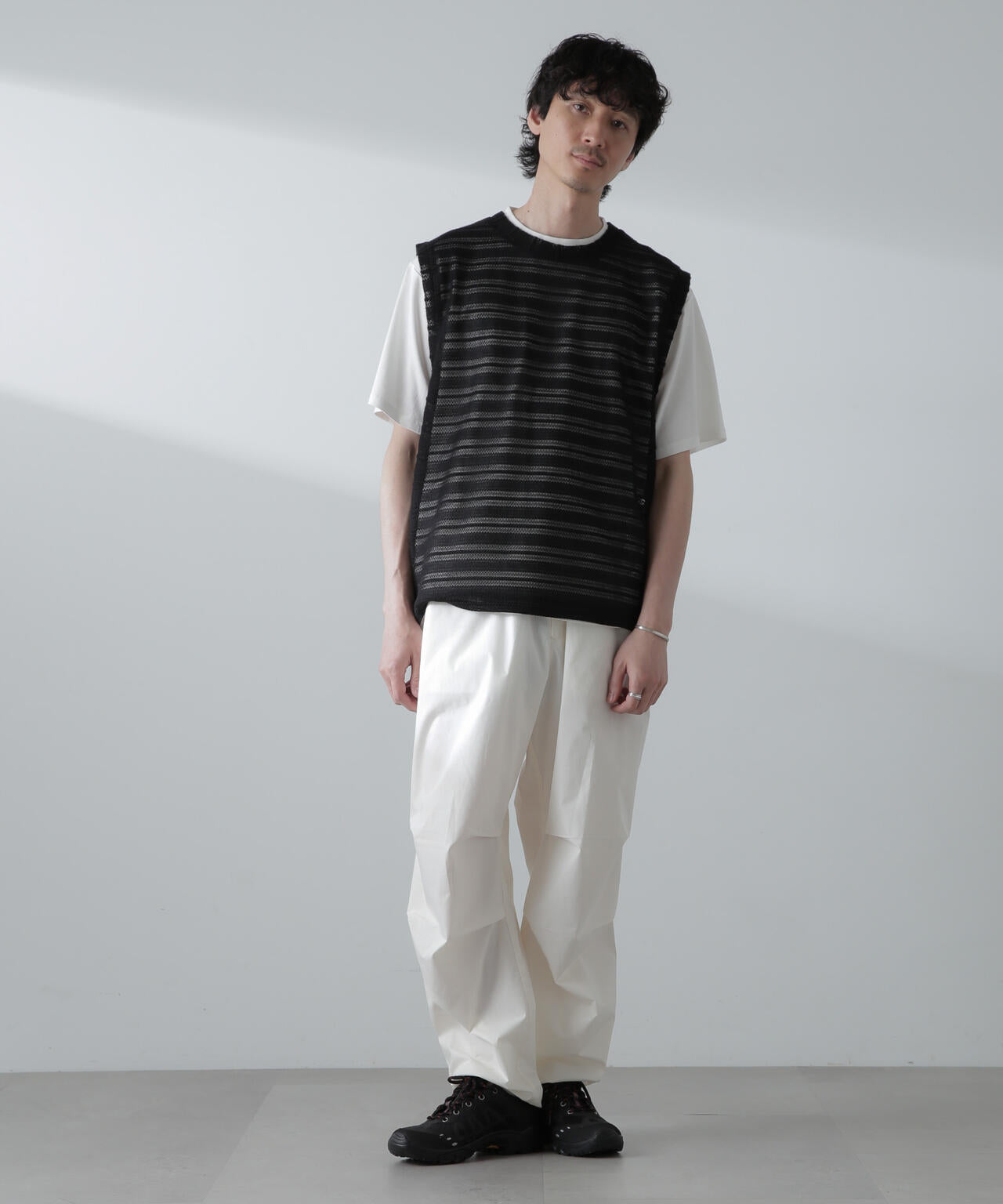 かぎ針アンサンブルTシャツ