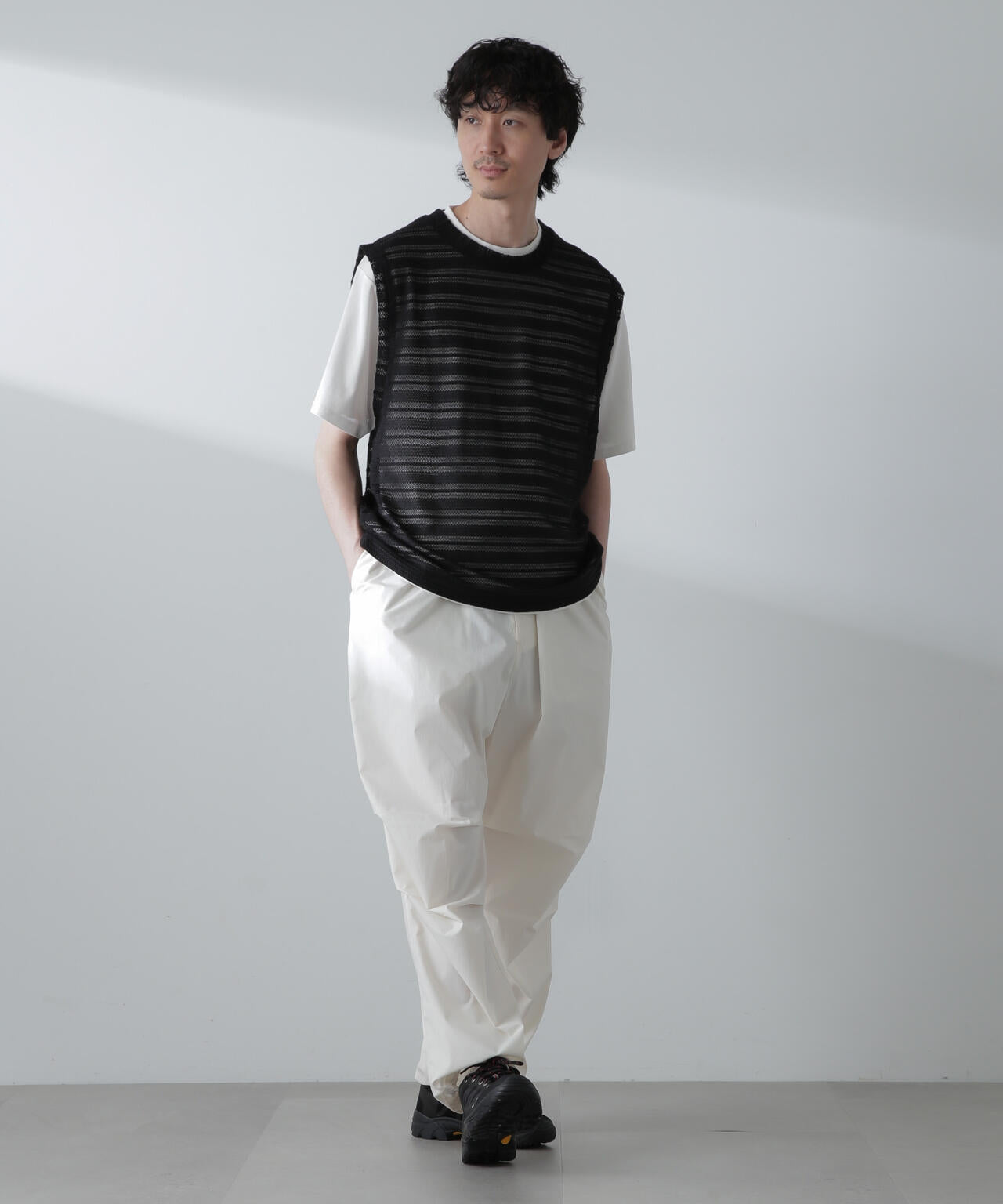 かぎ針アンサンブルTシャツ