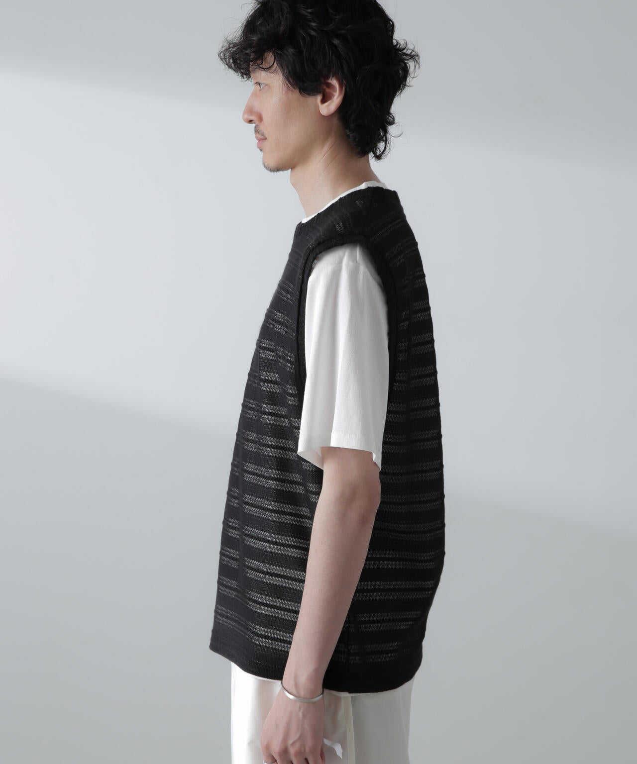 かぎ針アンサンブルTシャツ